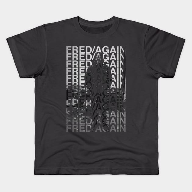 Fred again figure Kids T-Shirt by uppermosteN